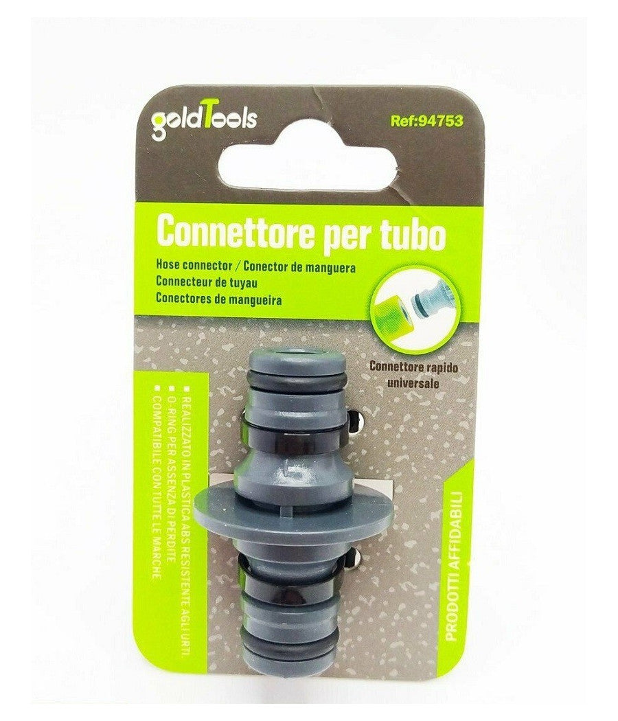 Adattatore A 2 Vie Per Tubi Con Innesto Rapido Universale Connettore In Abs 94753         