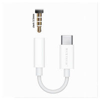 Adattatore Audio Type-c A Aux Jack 3,5mm Per Smartphone Tablet Maxtech Ad-tc01         