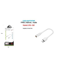 Adattatore Cavo Audio Type-c Aux 3,5mm Microfono Per Cuffie Maxtech Otg-c02         
