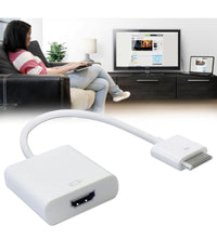 Adattatore Cavo Dock Hdmi Per Iphone Ipad Schermo Film Mirror Tv Televisione         