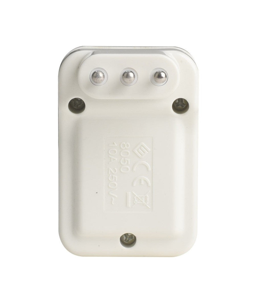 Adattatore Con Interruttore Spina 10a 2 Bipasso 10/16a 1 Presa Universale 10/16a 83055n         