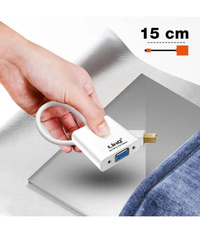 Adattatore Convertitore Cavo Da Mini Displayport Mini Dp A Vga Monitor Mdp-vga226         