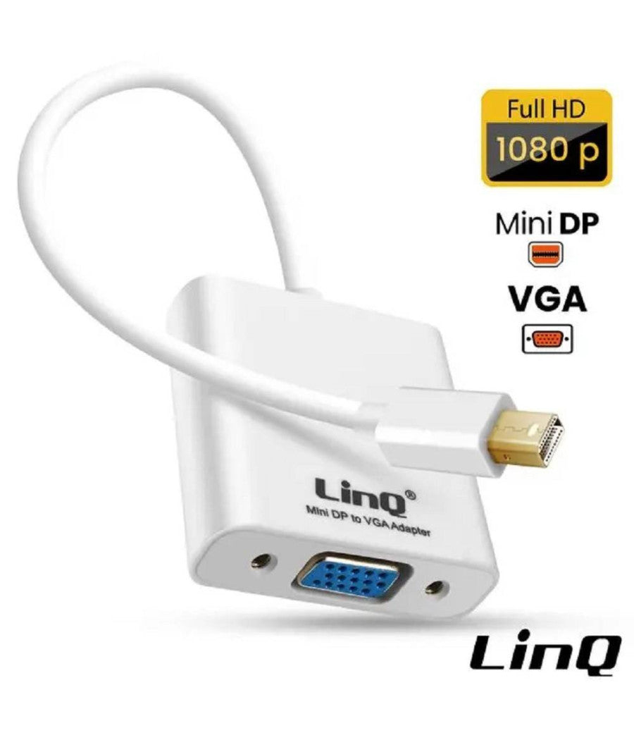 Adattatore Convertitore Cavo Da Mini Displayport Mini Dp A Vga Monitor Mdp-vga226         