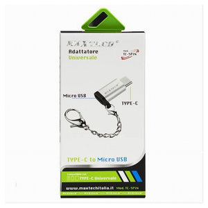 Adattatore Convertitore Da Type-c A Micro Usb Universale 5pin Smartphone Tc-5pin         