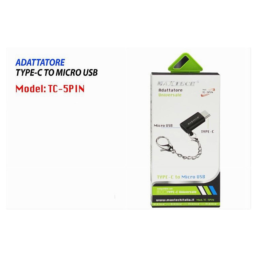 Adattatore Convertitore Da Type-c A Micro Usb Universale 5pin Smartphone Tc-5pin         