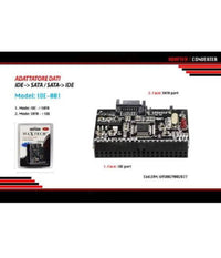 Adattatore Convertitore Dati Ide Sata Interno Bidirezionale Maxtech Ide-001         