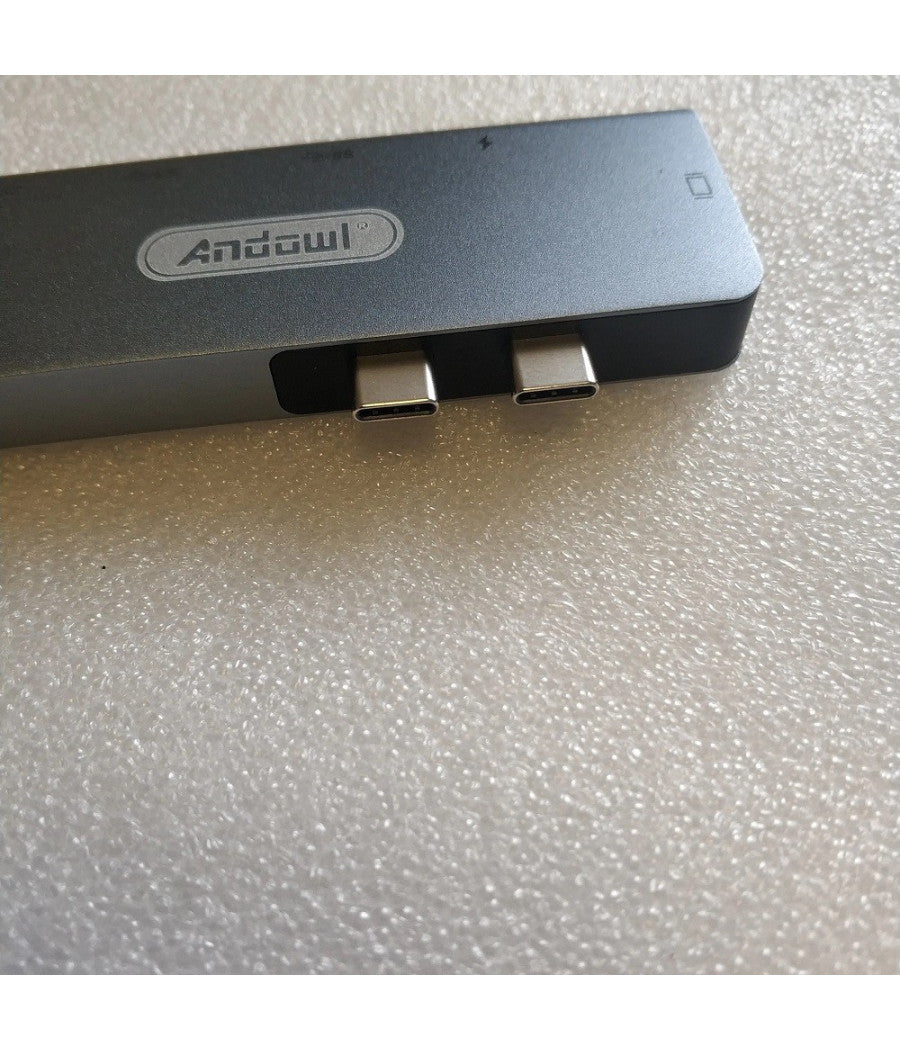 Adattatore Convertitore Hub Multifunzione Per Computer Di Tipo C Hdmi Usb Q-a121         