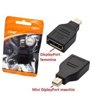 Adattatore Da Displayport Femmina A Mini Displayport Maschio Convertitore Dp-2212         