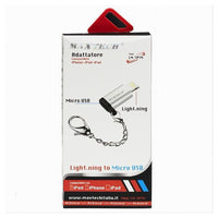 Adattatore Da Lightning A Micro Usb Compatibilita' Iphone Ipod Ipad Maxtech Ln-5pin         