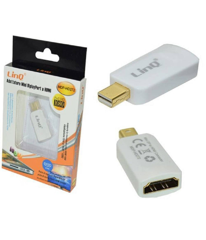 Adattatore Da Mini Displayport A Hdmi Per Pc Macbook Full Hd 1080p Mdp-hd272         