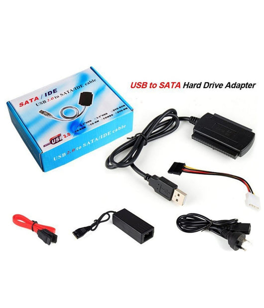 Adattatore Da Sata / Ide A Usb 2.0 Supporta Hd Hard Dsik 2.5 3.5 Cavo Sata         