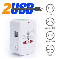 Trade Shop - Adattatore Internazionale Di Corrente Universale Presa Elettrica Spina Viaggio -