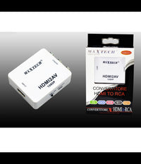 Adattatore Maxtech Convertitore Video Da Hdmi A Rca Interfaccia Hdmi2av Chdmi-rca         