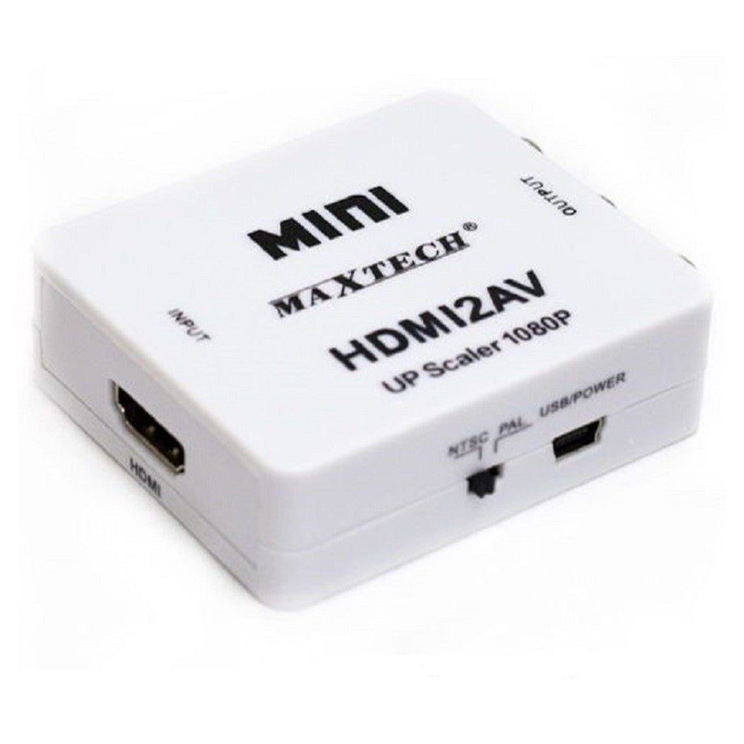 Adattatore Maxtech Convertitore Video Da Hdmi A Rca Interfaccia Hdmi2av Chdmi-rca         