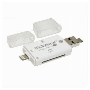 Adattatore Pennetta Convertitore Schede Sd/tf Per File Android Ios Maxtech Lts-ai001         