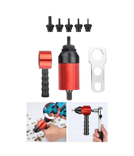 Adattatore Per Rivetti Elettrici Per Trapano A Batteria M3 M4 M5 M6 M8 Utensili         