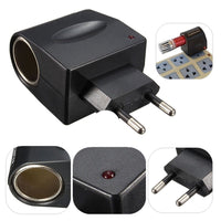 Trade Shop - Adattatore Presa Accendisigari Spina Rete Da 220v A 12 V Ac-dc -