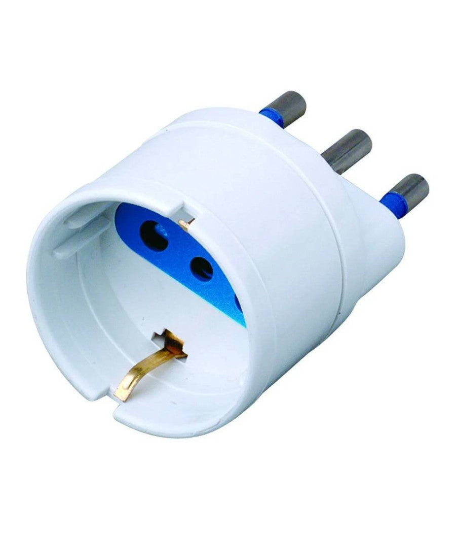 Adattatore Riduttore Da Presa Shuko Tedesca A Spina Grande Da 16ampere Italiana         