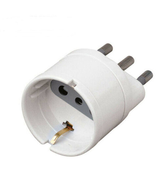 Adattatore Riduttore Da Presa Shuko Tedesca A Spina Grande Da 16ampere Italiana         