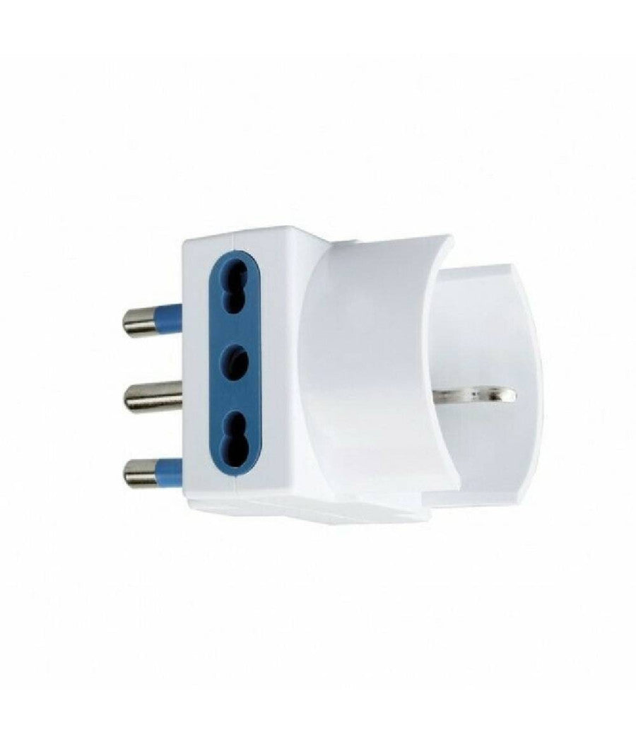 Adattatore Riduttore Tripla Presa Bipasso Con Shuko Tedesca Spina Grande 16a         