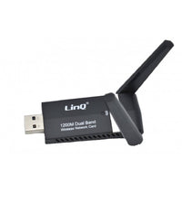 Adattatore Scheda Di Rete Usb 3.0 Wifi Dual Band 1200m Amplificata 5 Dbi W1200m         