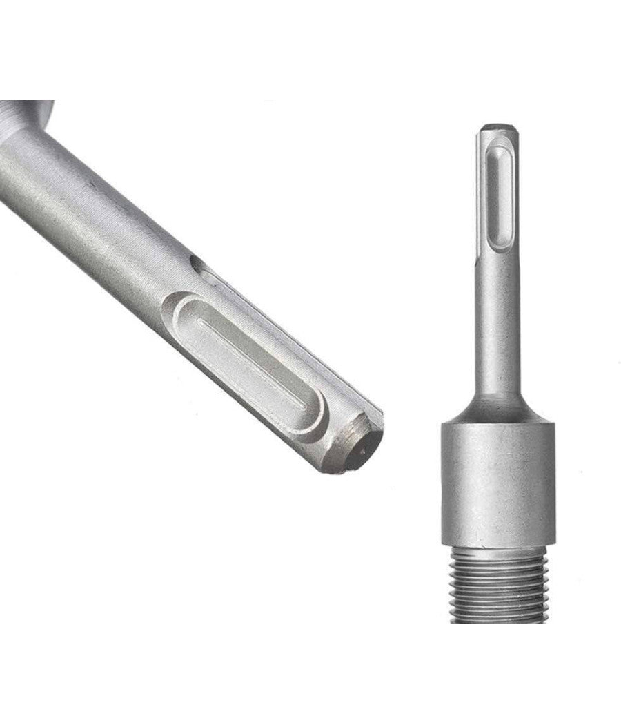 Adattatore Sds Plus Da 110mm Per Fresa A Tazza Carotatrice Asta Barra Con Punta         