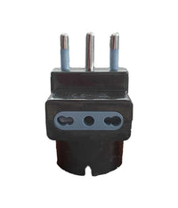 Adattatore Spina 16a 2p+t 1 Presa Ita 10a/schuko 16a 2 Prese Bipasso 10/16a 83049         