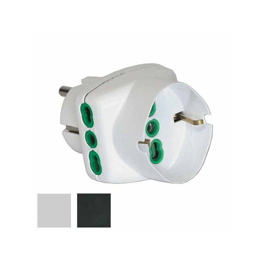 Adattatore Triplo Sk 16A+T Sk Nero 82231 Fme