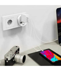 Adattatore Viaggio Spina Universale Da Presa Ue Tipo C A Regno Unito Tipo G Atq2355         