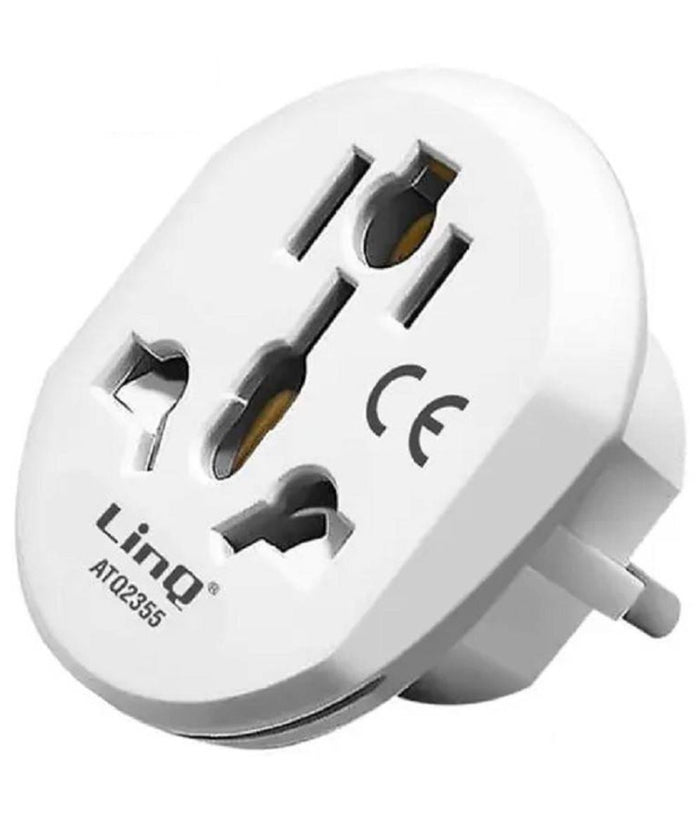 Adattatore Viaggio Spina Universale Da Presa Ue Tipo C A Regno Unito Tipo G Atq2355         