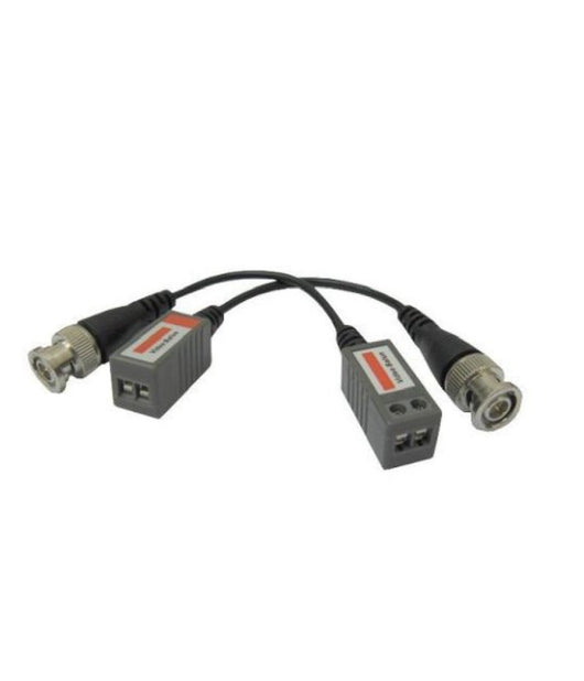 Adattatore Video Balun Trasmettitori Utp Cat-5 Bnc 350 Metri Telecamera Morsetti         