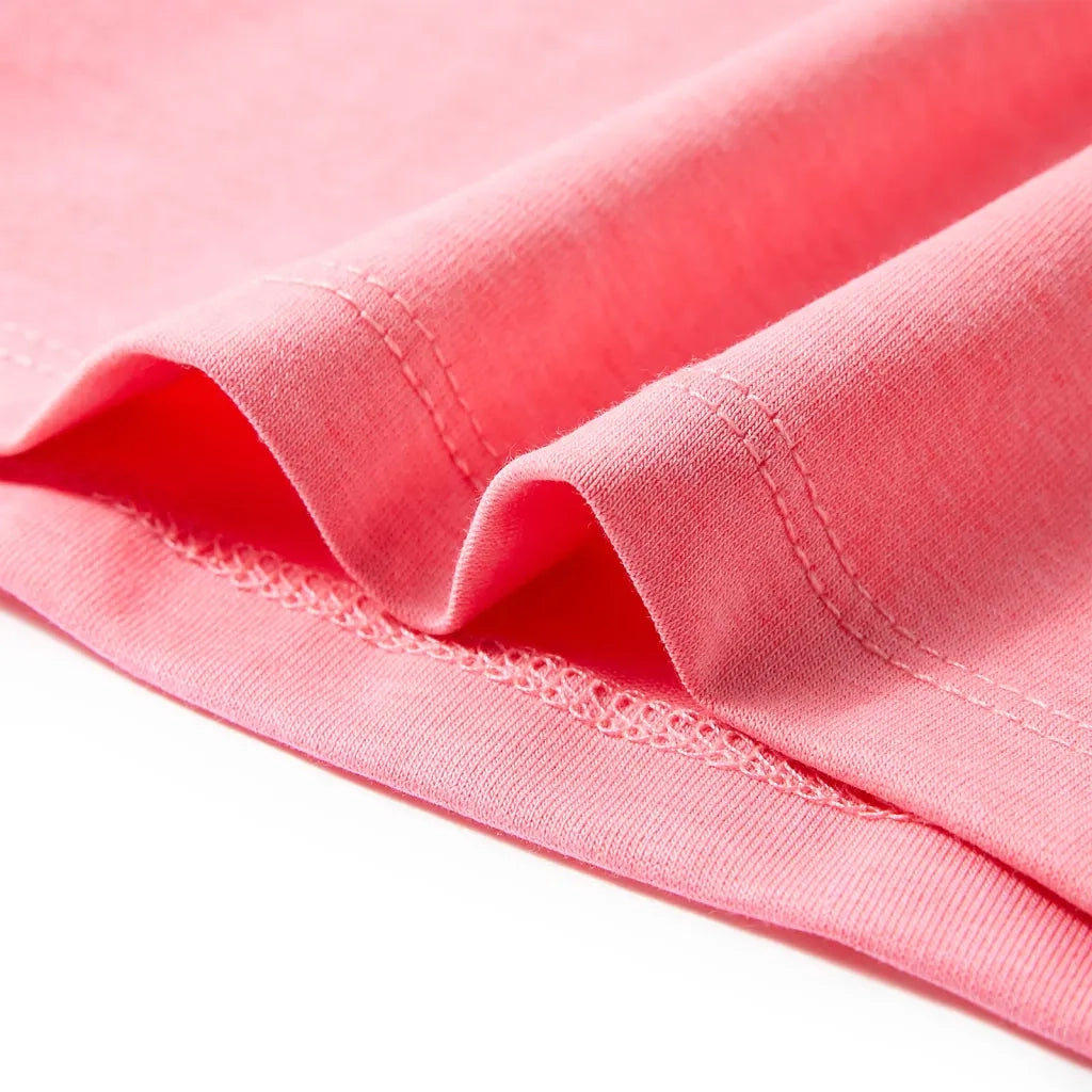 Maglietta da Bambina Rosa Neon 116 10456