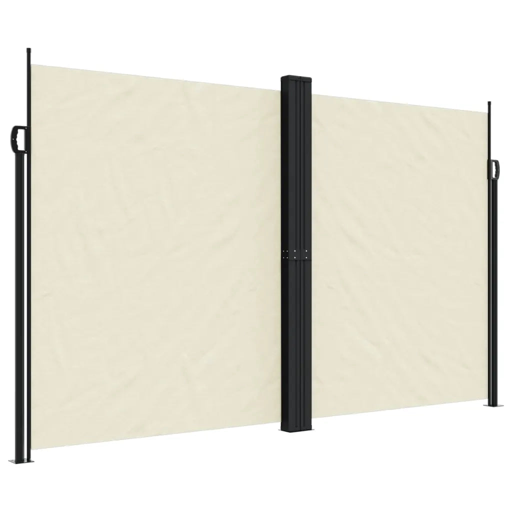 Tenda da Sole Laterale Retrattile Crema 200x1000 cm 4004760