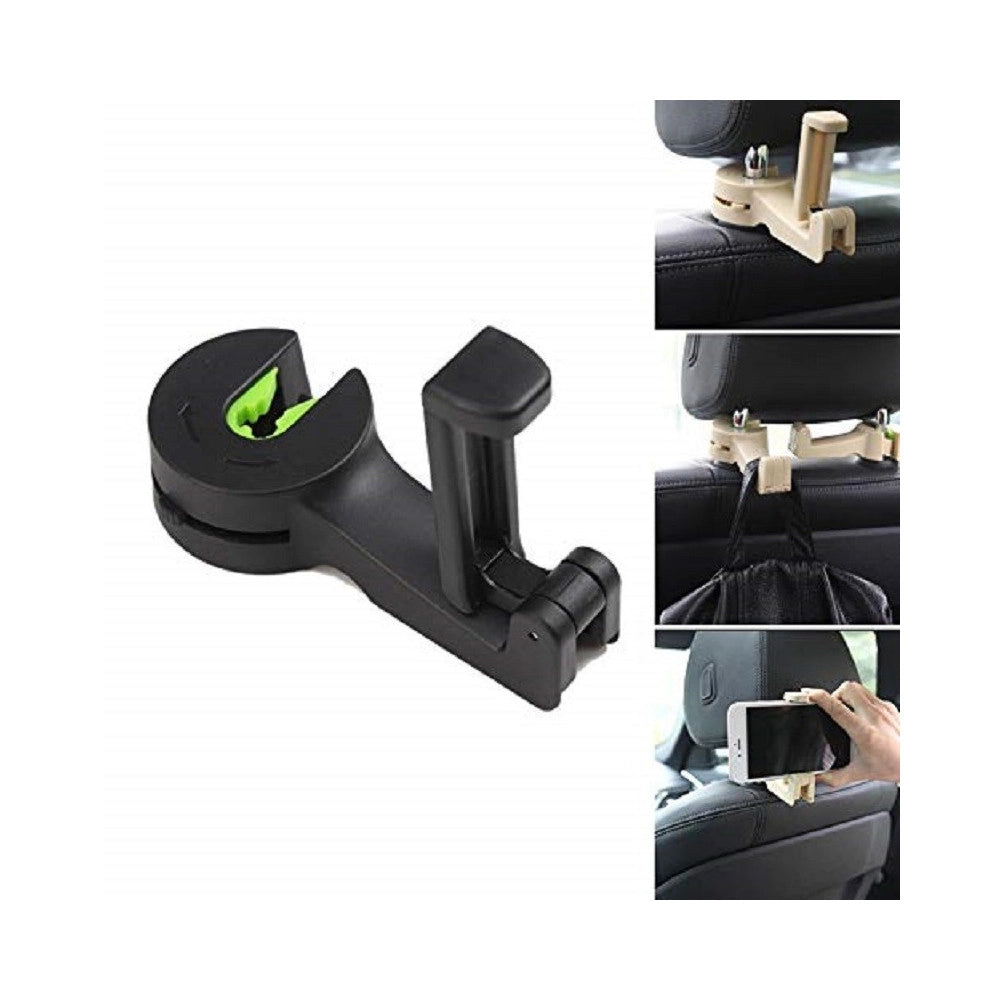 Trade Shop - Gancio Sedile Posteriore Auto Supporto Poggiatesta Borsa Telefono Maniglia Buste -