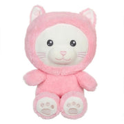 Peluche gatto Hoody Pets - GIPSY TOYS - Rosa, 24 cm