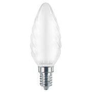 LAMPADA WIRE LED TORTIGLIONE INCANTO SATEN CENTURY - CALDA VOLT 230 WATT 4 LUMEN 470 E14- 5 pezzi