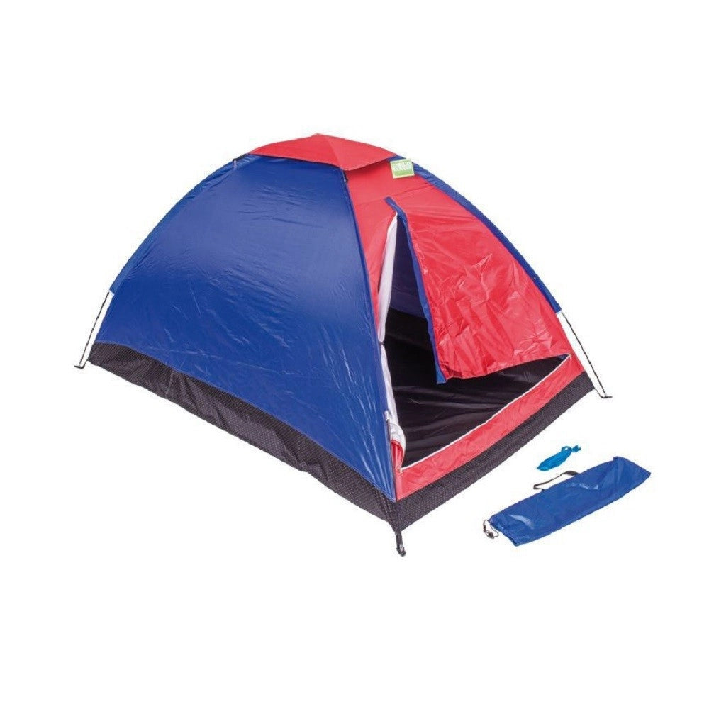 Trade Shop - Tenda Da Campeggio 4 Posti Canadese Impermeabile Camping Mare Spiaggia 4096062 -
