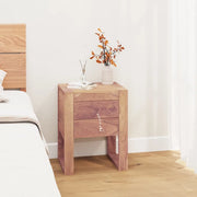Comodino 40x30x50 cm in Legno Massello di Teak cod mxl 30672