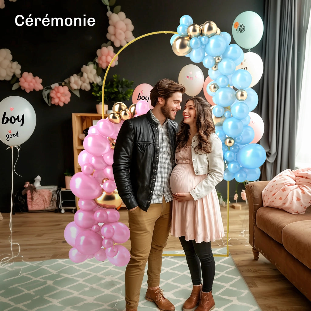 Arco da Giardino per Matrimonio ¨C zephmum ¨C Dorato, Metallo, 2.2 m