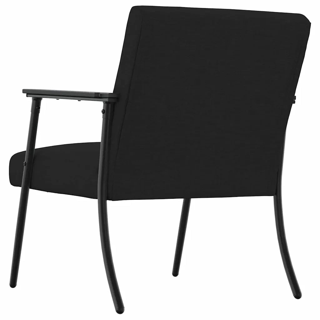 Divano Sedia-Poltrona-Poltroncina Nero Tessuto 672680