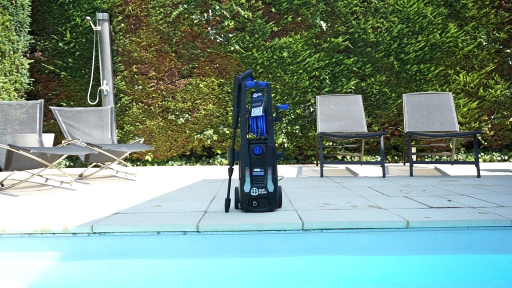 AR Blue Clean Idropulitrice e-1600HRD, ad Alta Pressione, ad Acqua Fredda, per Auto ed Esterni Casa, con Sonda Sturatubi, di Annovi Reverberi (1600 W, 125 bar, 420 l/h)