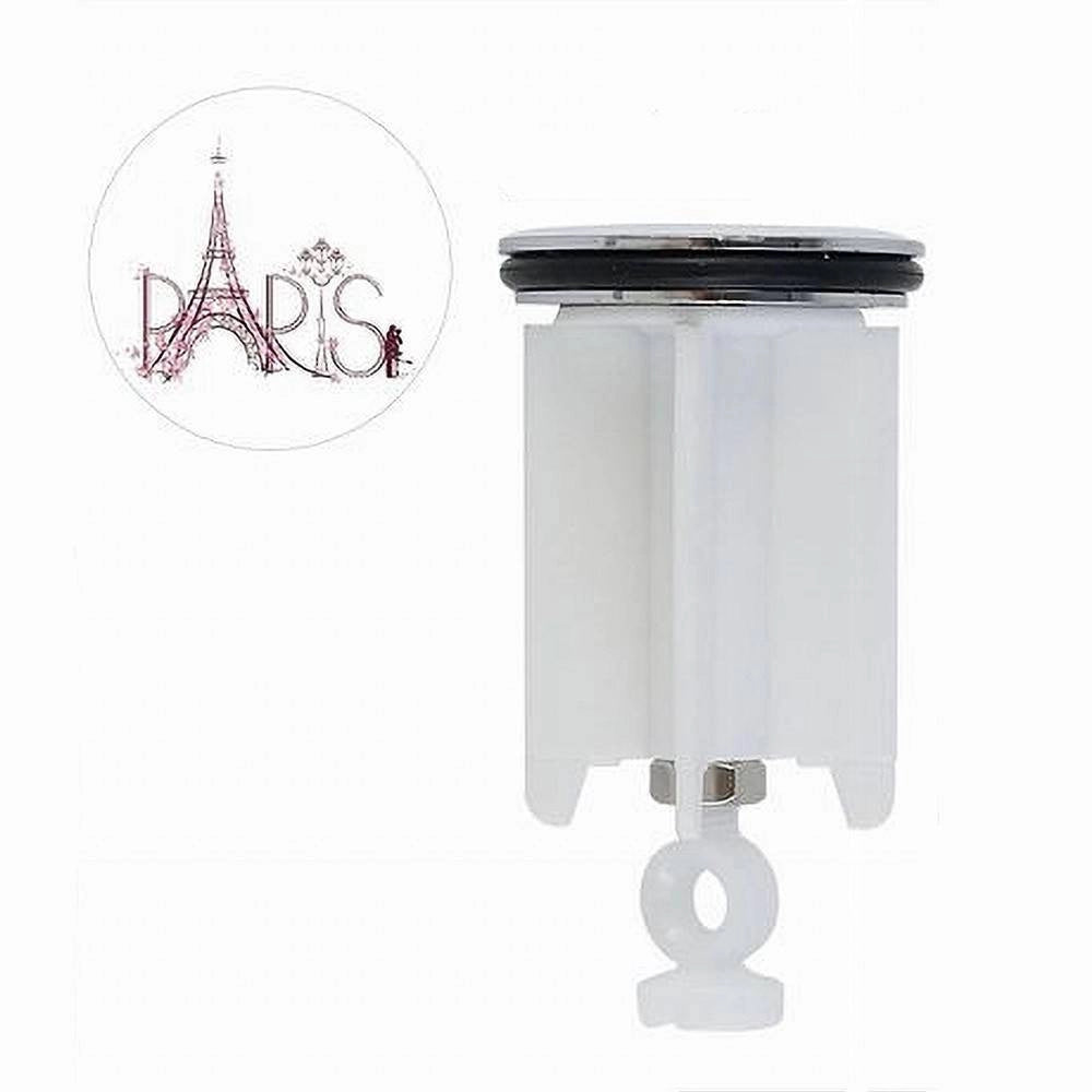 Trade Shop - Tappo Lavandino Bagno Lavabo Bidet Universale 40mm Motivo Con Scritta Paris 87276 -