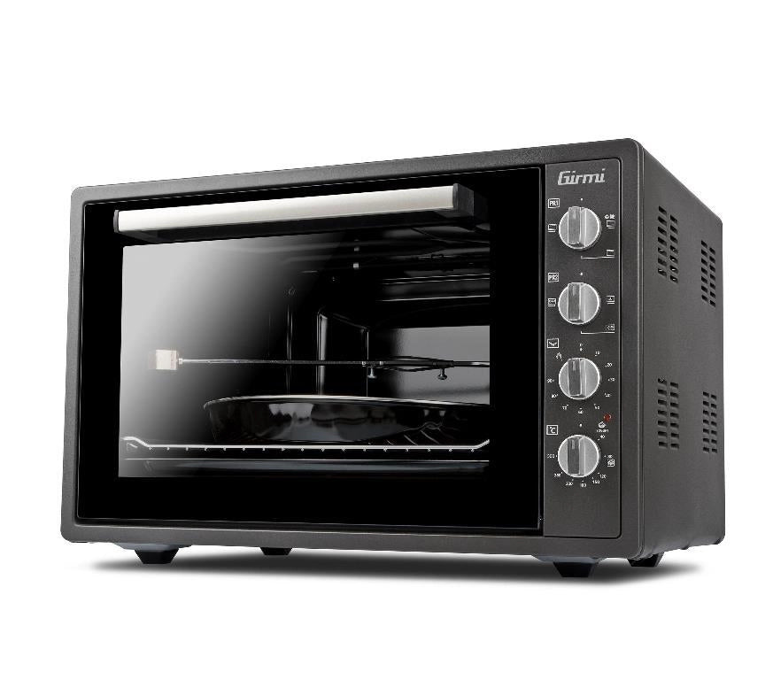 Forno Elettrico Ventilato + Girarrosto Capacità 58 Litri FE58 Girmi