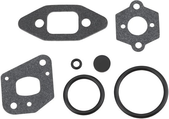 Set di riparazione per motori compatibile con Poulan/Craftsman - Funzione di sigillaggio - Per piccole seghe a catena a benzina - Numero di articolo 530069608 - Mantiene compressione e prestazioni - Set di guarnizioni