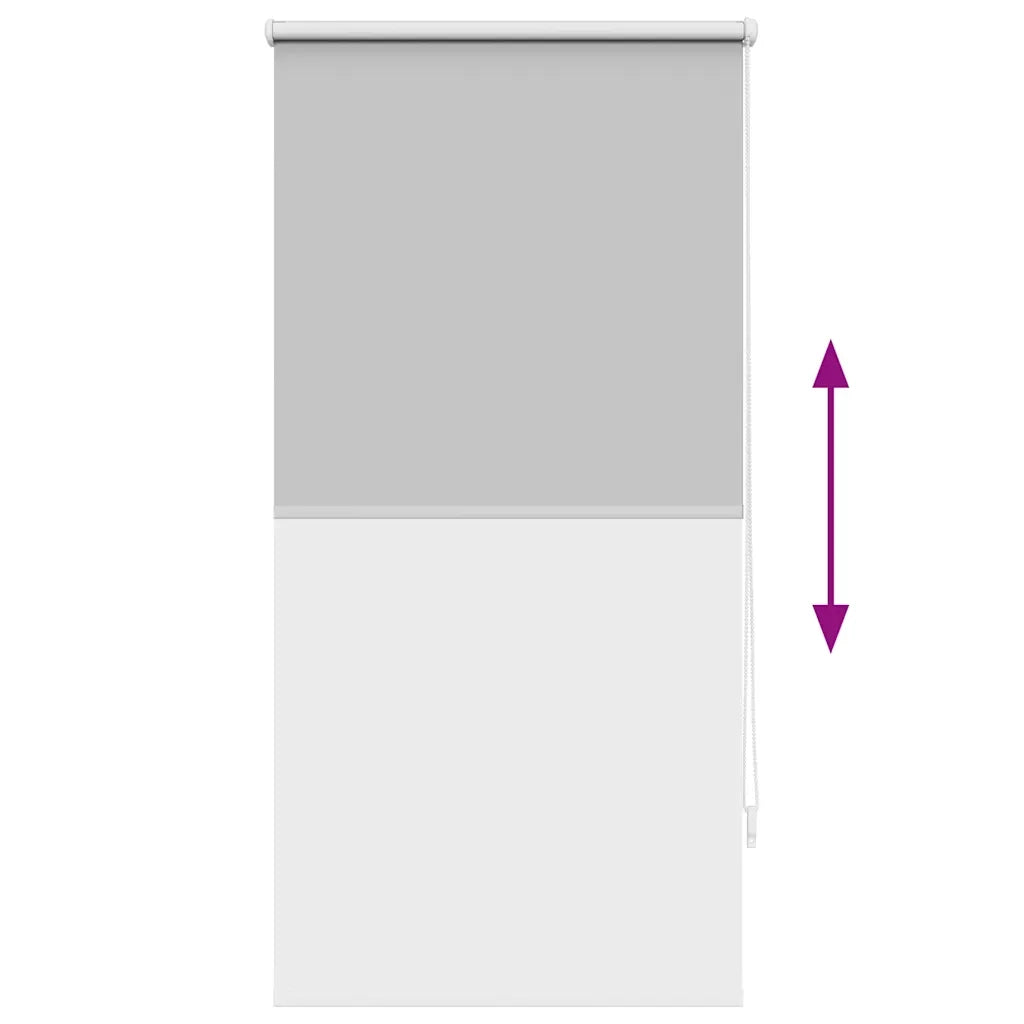 Tenda a rullo | Tenda avvolgibile oscurante 64,4x120 cm Tessuto Larghezza 60 cm Grigio