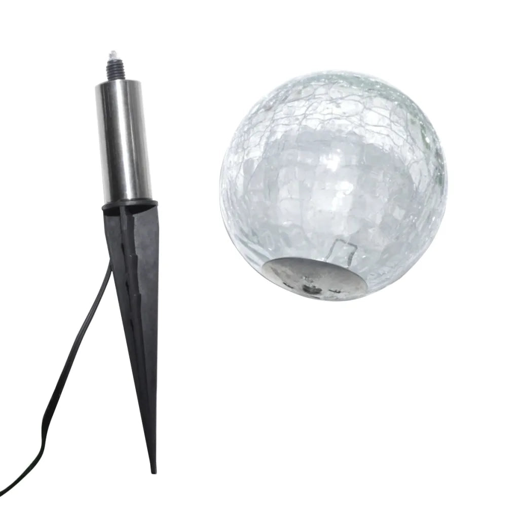 Lampade LED da Giardino 6 pz con Picchetti e Pannelli Solari CFW8479615