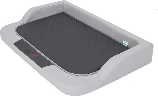 Letto per cani ortopedico - 75 x 50 x 15 cm - Cuscino per cani confortevole per cani grandi e medi