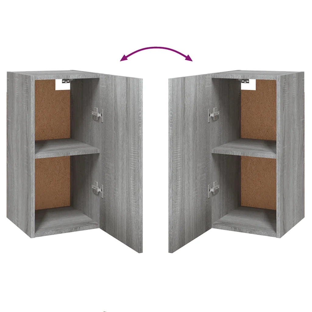 Mobile TV Grigio Sonoma 30,5x30x60 cm in Legno Multistrato