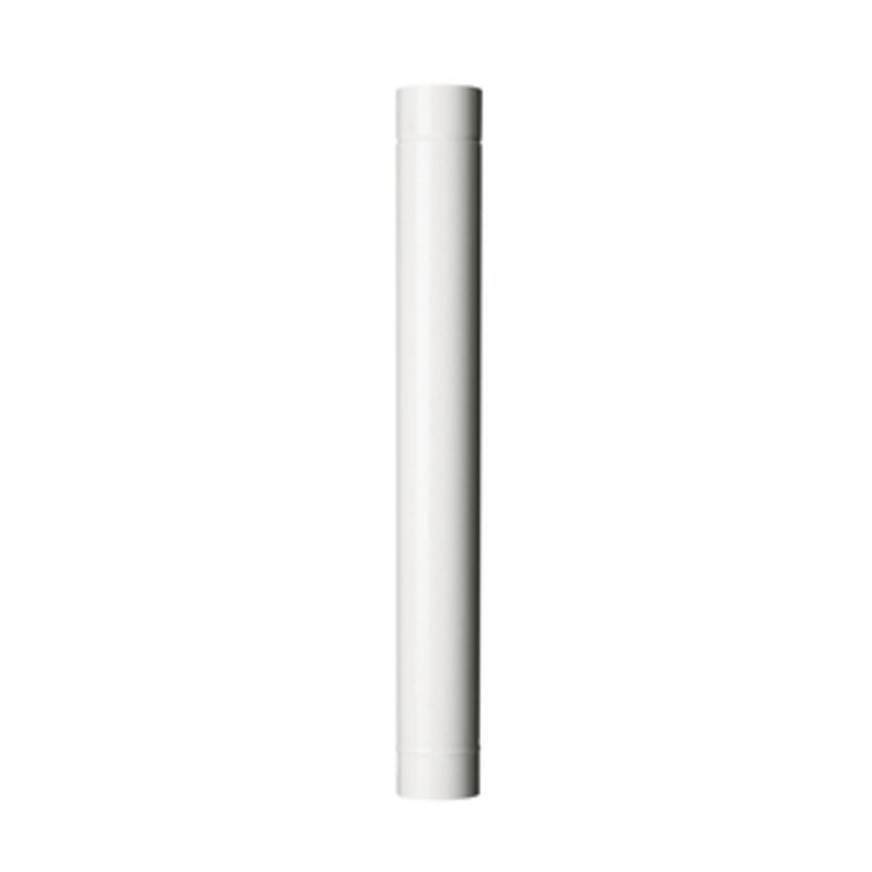 Tubo per Stufa H 100 cm Ø 15 cm Bianco 6 Pezzi