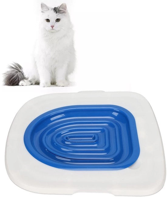 Addestratore di gatto per la toilette universale - Sostegno per gatti - Addestratore per gatti - Capacità di carico - Inclusi assorbenti per gatti - Facile da usare - Addestratore per gatti